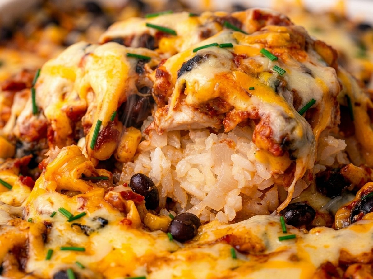 High Protein Southwest Chicken Casserole