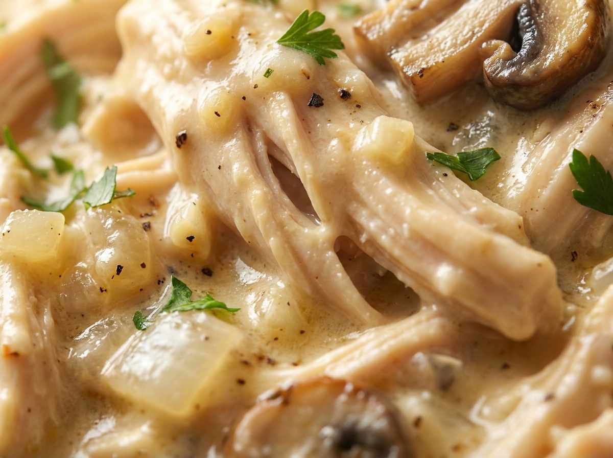 Slow Cooker Cream Cheese Chicken