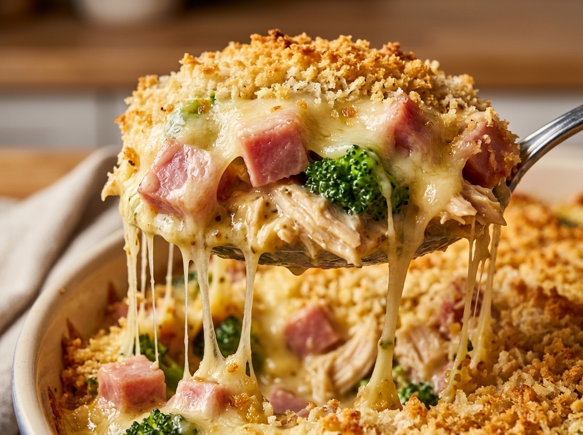 Chicken Cordon Bleu Casserole