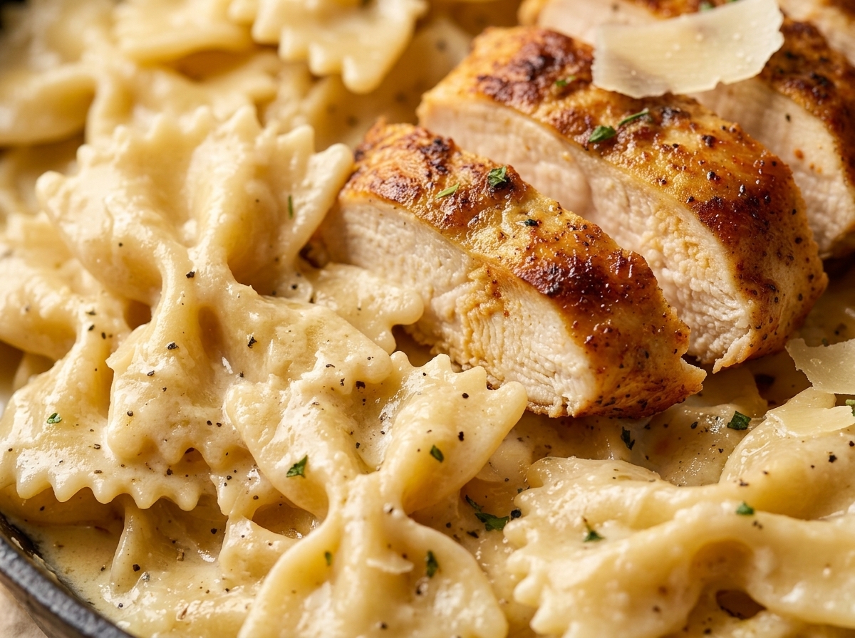 Chicken Garlic Parmesan Pasta (Creamy, Quick, and Worth Every Bite)