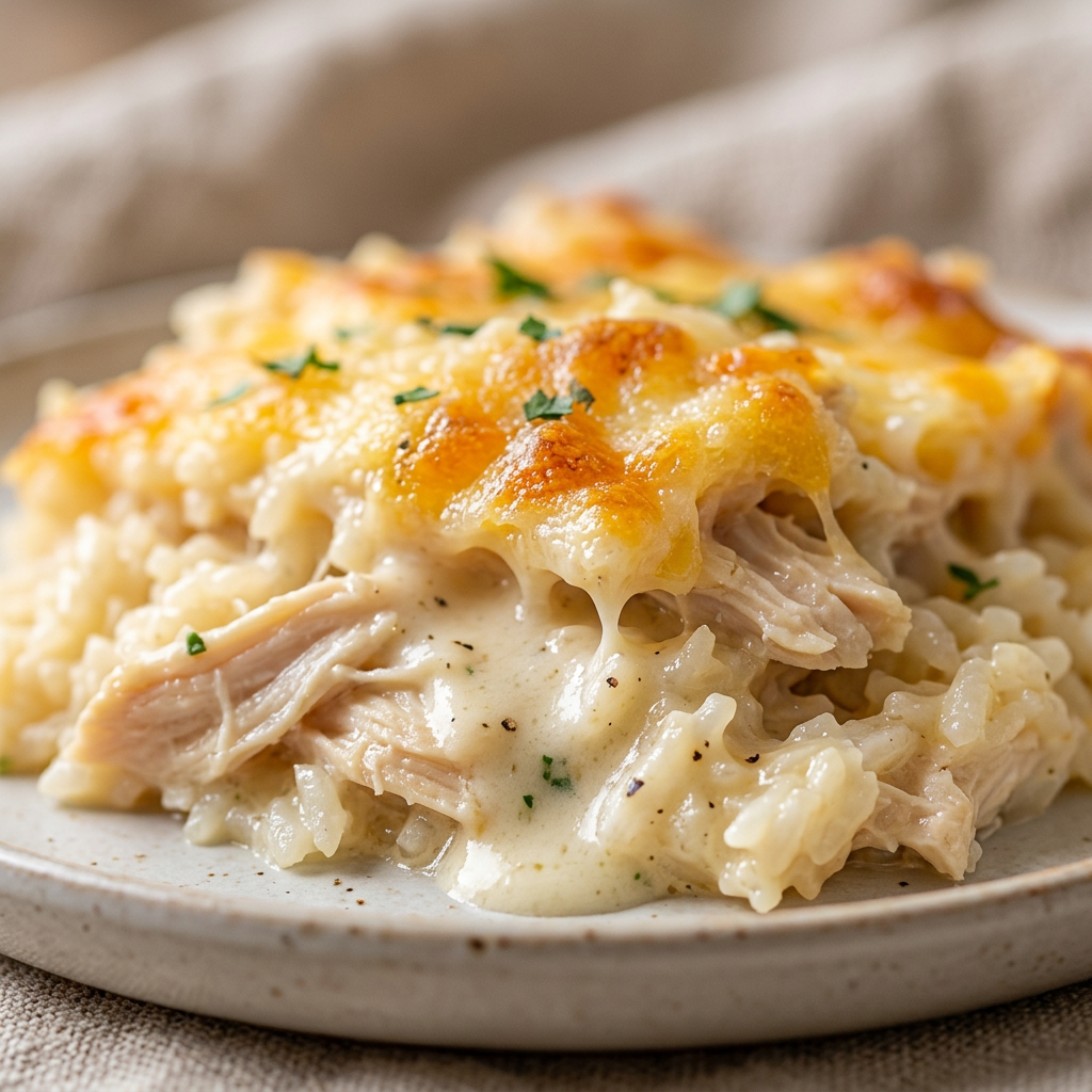 Angel Chicken and Rice Casserole for Busy Weeknights