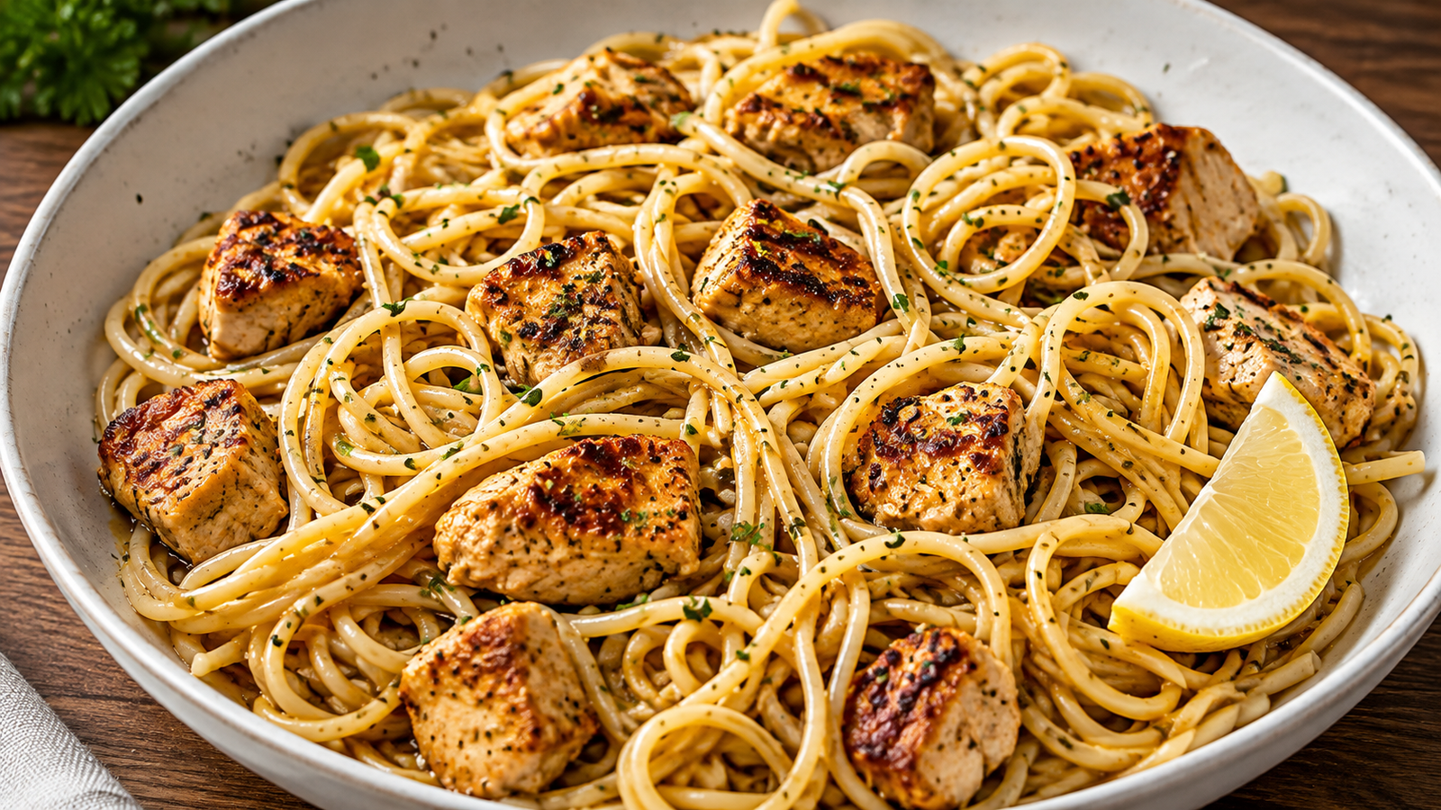 Cowboy Butter Chicken Linguine for an Easy Weeknight Dinner