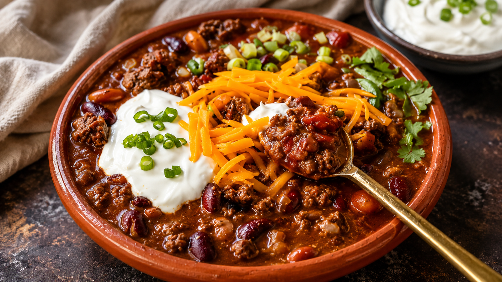 Crockpot Beef Chili With a Surprising Secret Ingredient