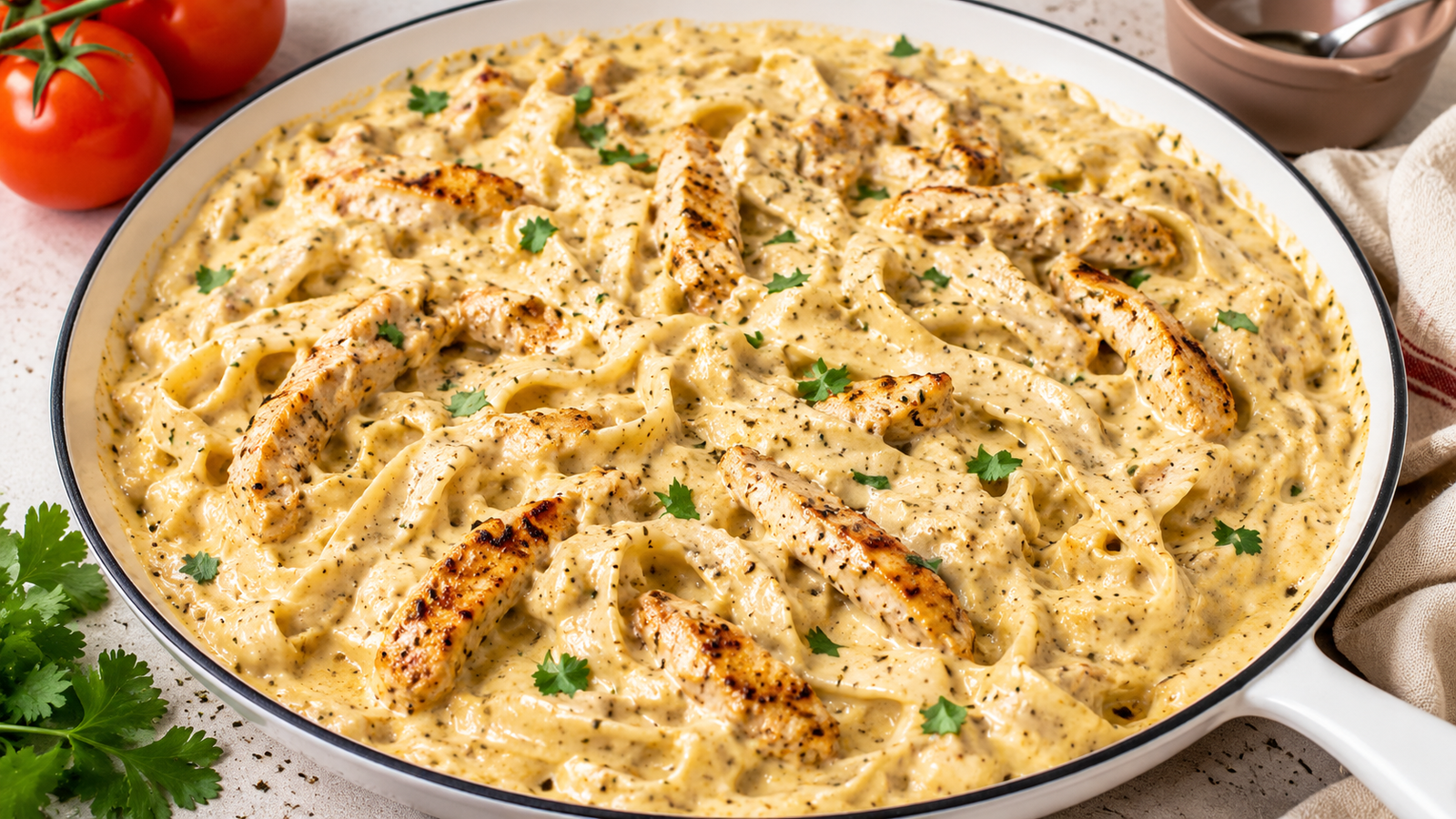 Creamy Chicken Garlic Parmesan Pasta for Busy Weeknights