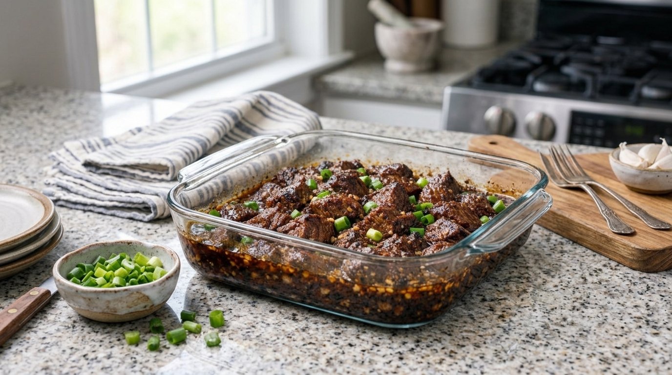 Fall-Apart Tender Oven Beef With Just 4 Ingredients