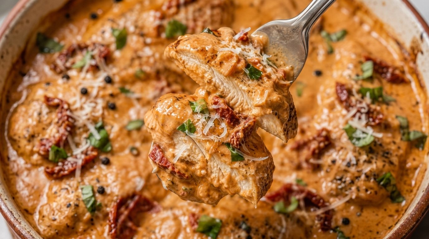 Creamy Tuscan Marry Me Chicken with Cottage Cheese Sauce