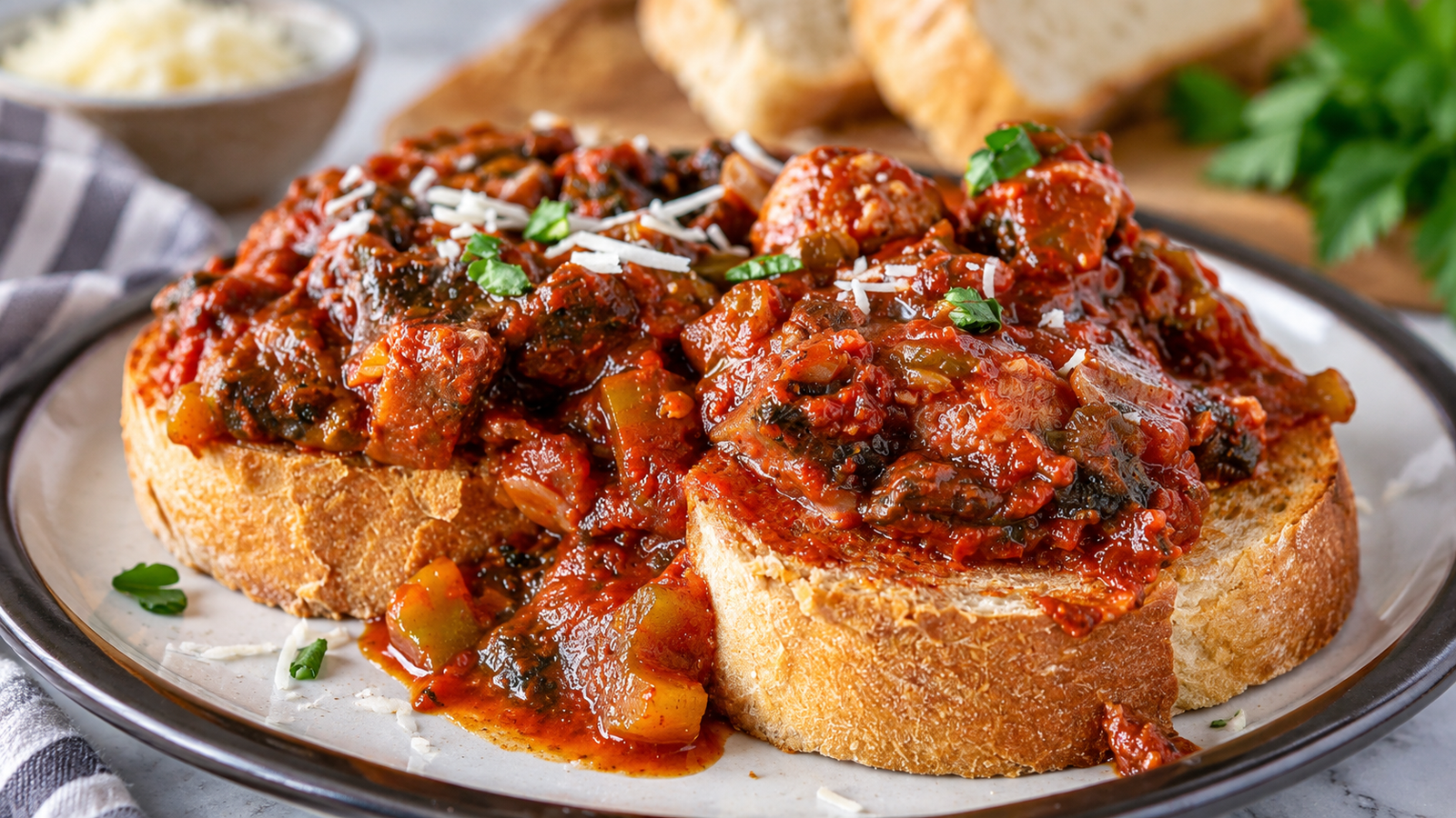 Beef and Mushroom Stew, Utica-Style Comfort in a Bowl