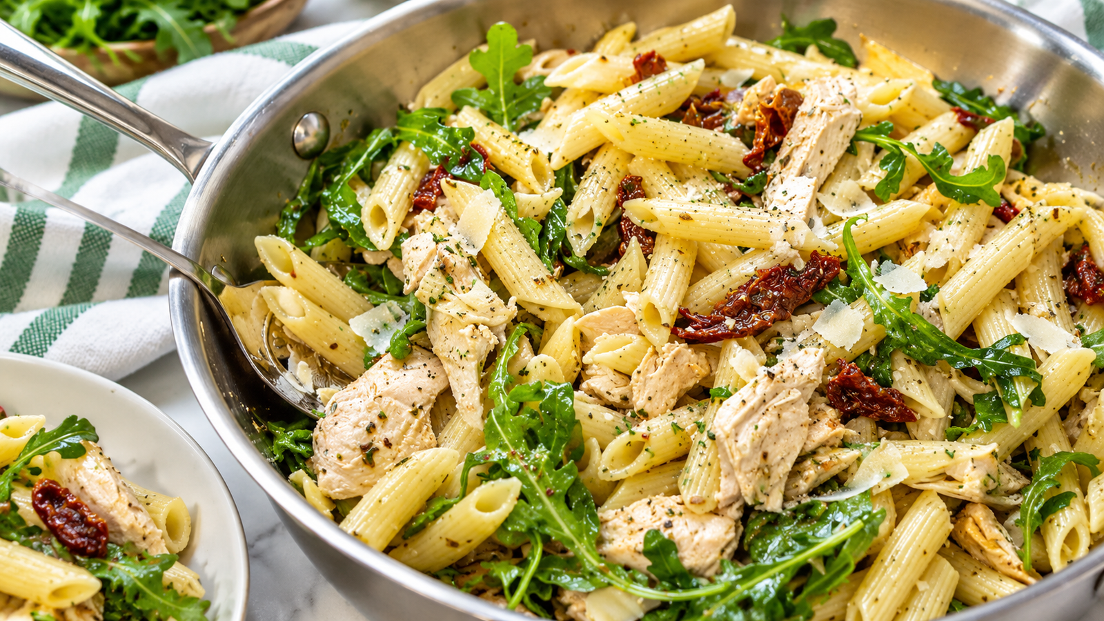 Salmon Pesto Pasta